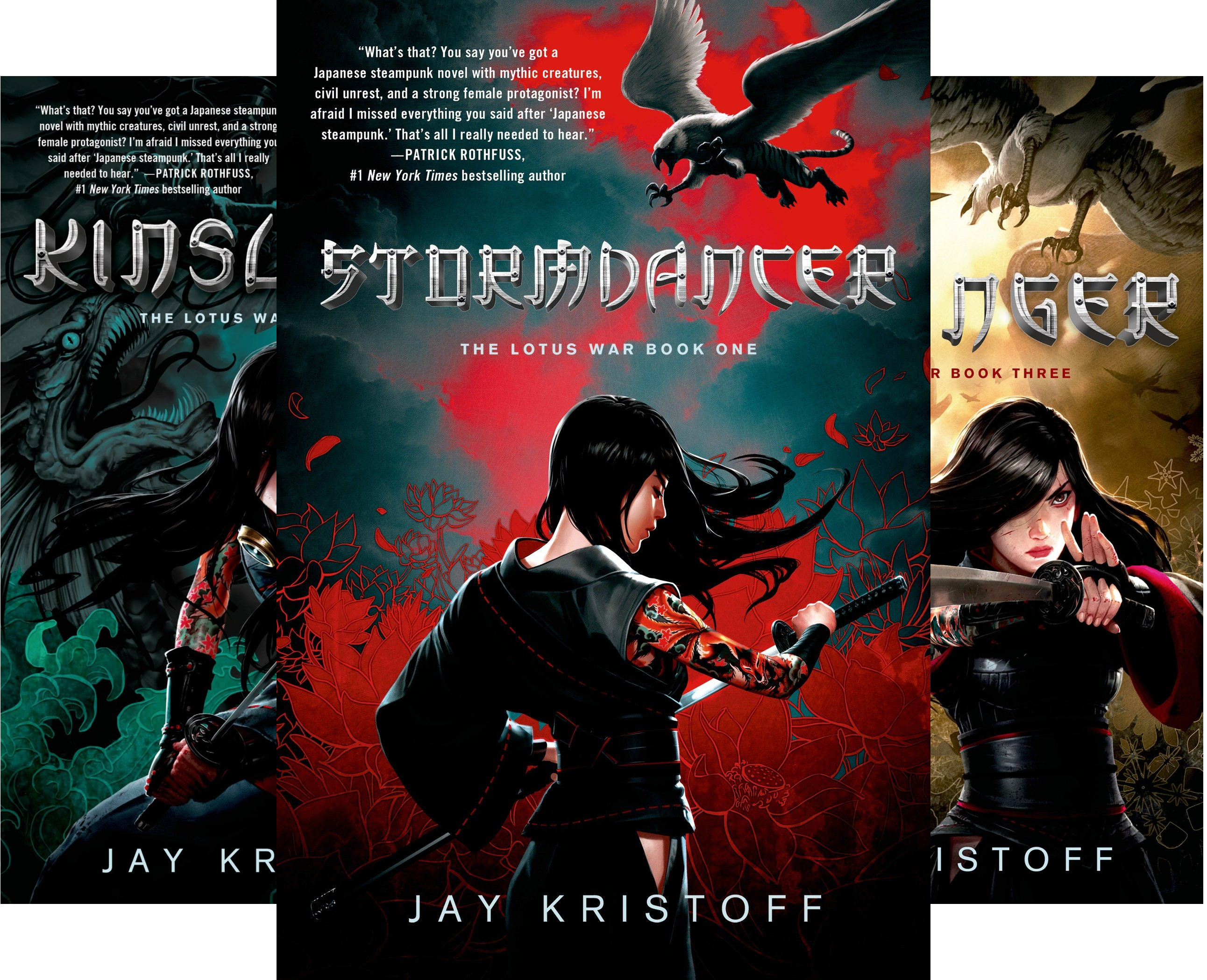 The Lotus War (3 Book Series)