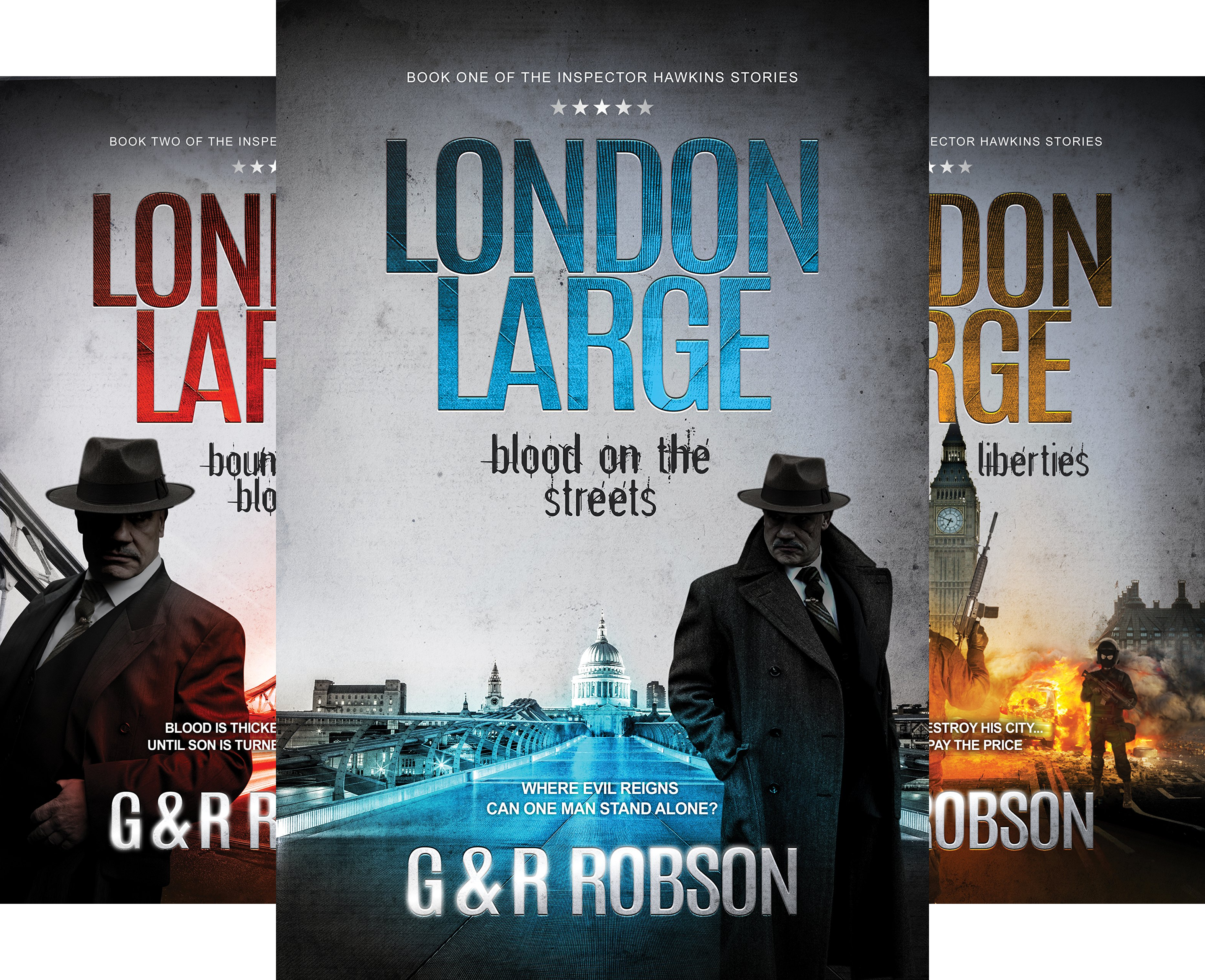London Large Hard-Boiled Crime Series (3 Book Series)