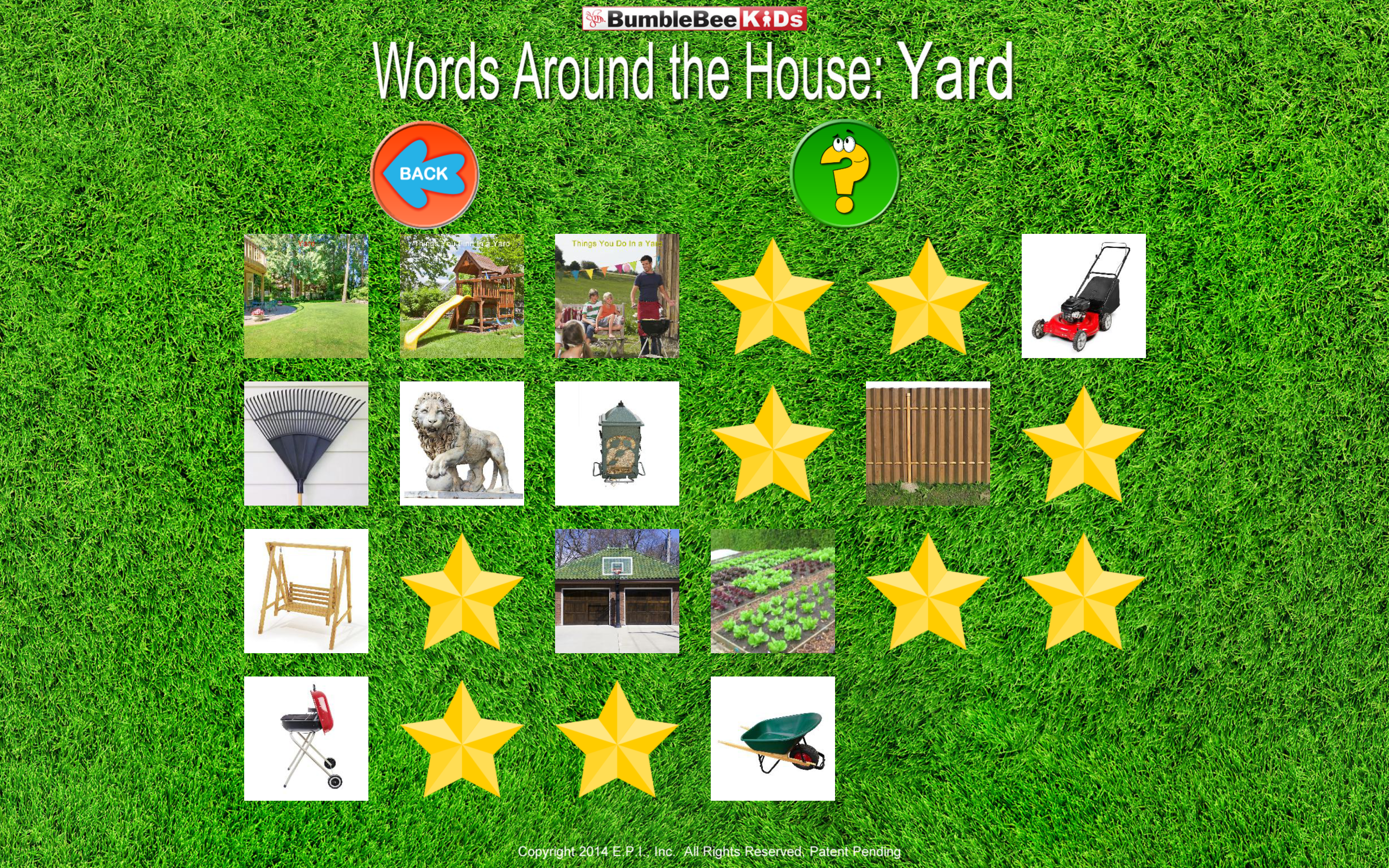 Words Around the House™ Yard Video Flashcard Player