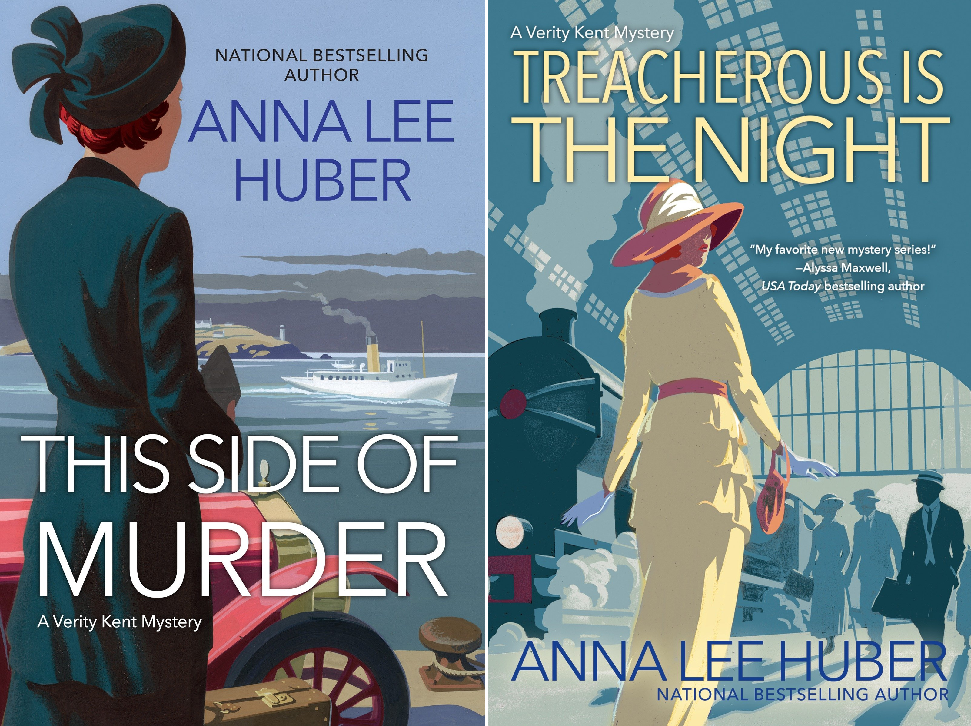 A Verity Kent Mystery (2 Book Series)