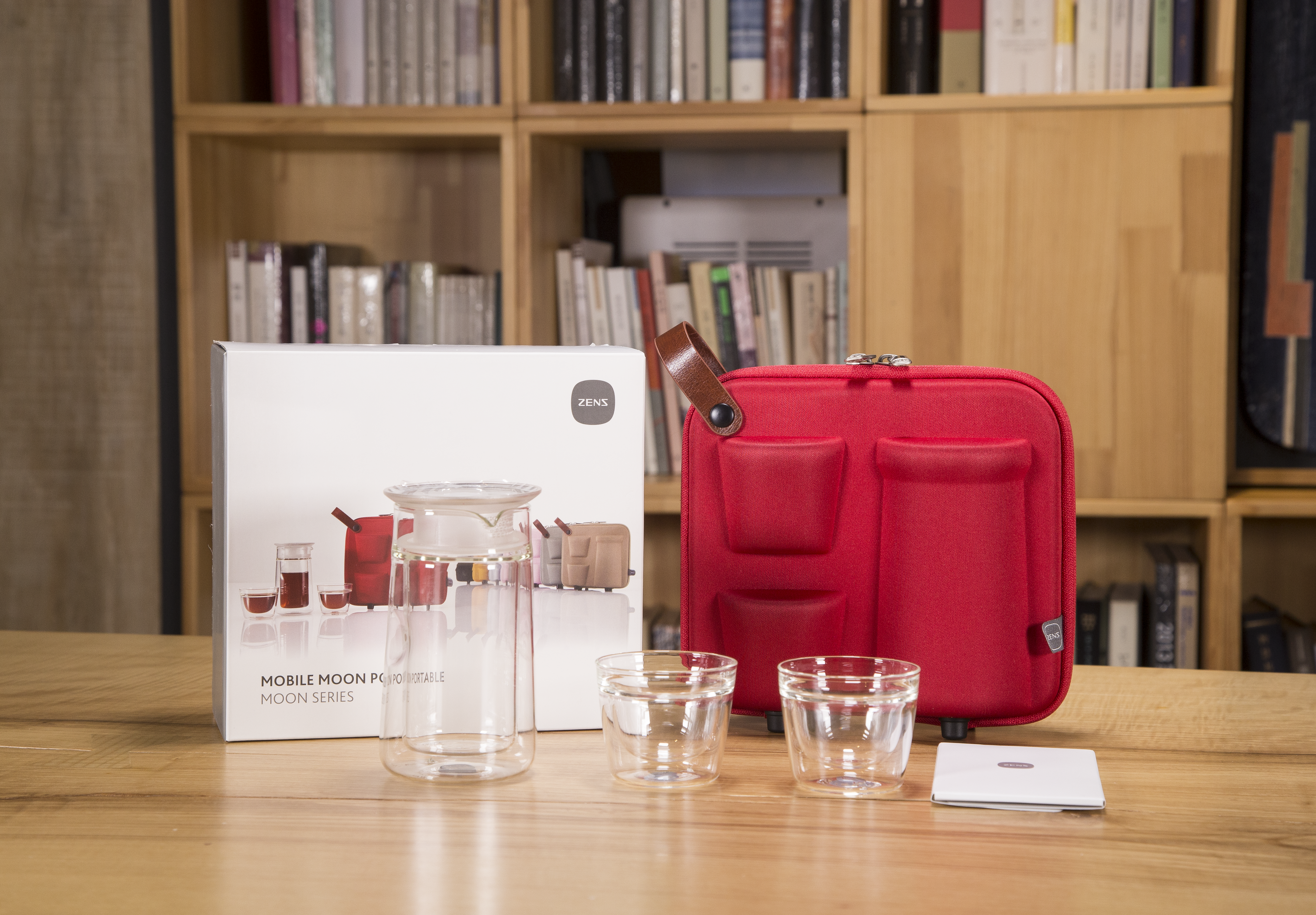 Amazon.com | ZENS Travel Tea Set,Glass Portable Teapot Infuser Set