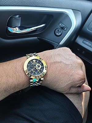 Versace VEBV00519 V-Race mens watch chronograph 46 mm