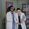 Caterina Scorsone and Jerrika Hinton in Grey's Anatomy (2005)