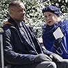 Will Smith and Helen Mirren in Collateral Beauty (2016)