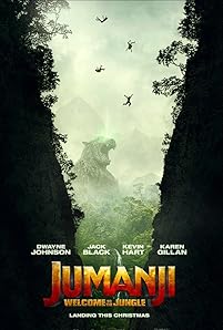 Four high school kids discover an old video game console and are drawn into the game's jungle setting, literally becoming the adult avatars they chose.