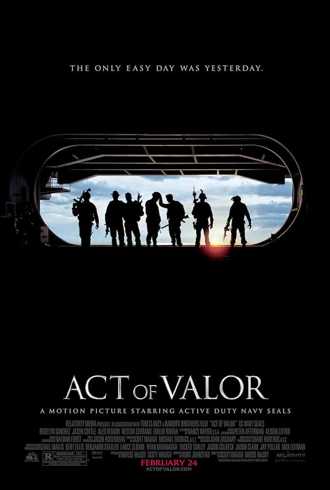 Poster Act of Valor 2012 Full HD Movie Download Dual Audio Free