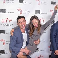 Mackenzie Rosman and Dave Davis at an event for Bomb City (2017)