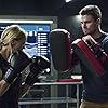 Katie Cassidy and Stephen Amell in Arrow (2012)