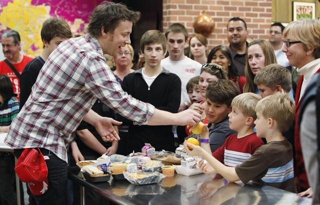 Jamie Oliver in Food Revolution (2010)