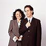 Julia Louis-Dreyfus and Jerry Seinfeld in Seinfeld (1989)