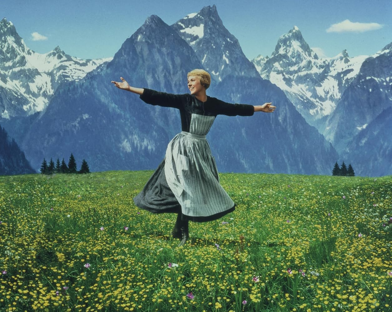 Image result for twirling julie andrews