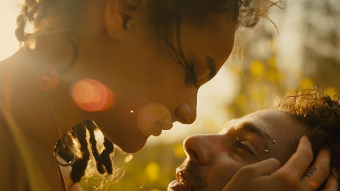 Shia LaBeouf and Sasha Lane in American Honey (2016)