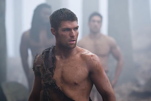 Joseph Naufahu, Liam McIntyre, and Brian Manthenga in Spartacus: War of the Damned (2010)