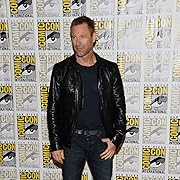 Aaron Eckhart at an event for I, Frankenstein (2014)