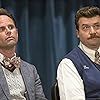Walton Goggins and Danny McBride in Vice Principals (2016)