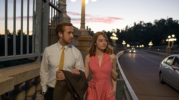 Ryan Gosling and Emma Stone in La La Land (2016)