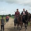 Marton Csokas, Daniel Wu, and Aramis Knight in Into the Badlands (2015)