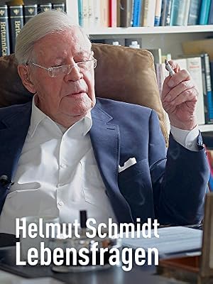 Helmut Schmidt -- Lebensfragen poster