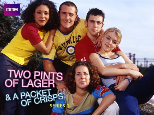 Two Pints of Lager and a Packet of Crisps