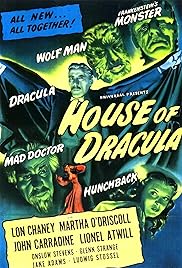 House of Dracula Poster