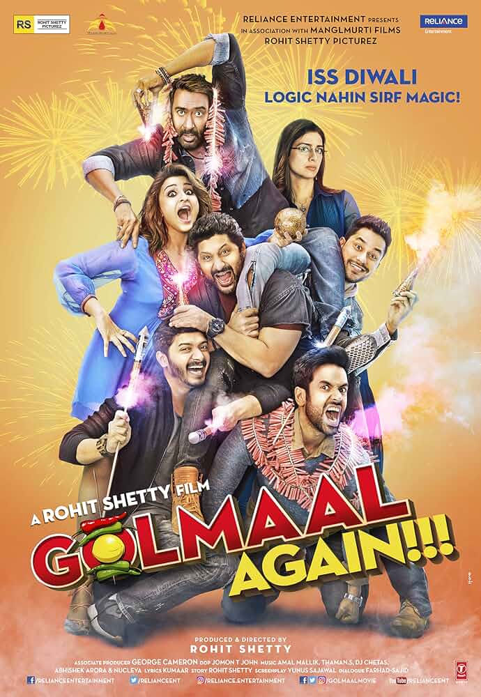 Poster Golmaal Again 2017 Full Movie Download In Hindi 720p Free