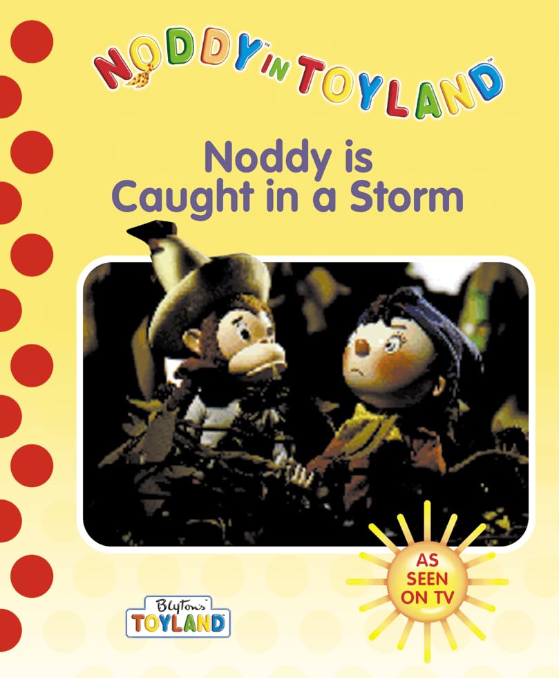 Noddy Caught In A Storm book cover