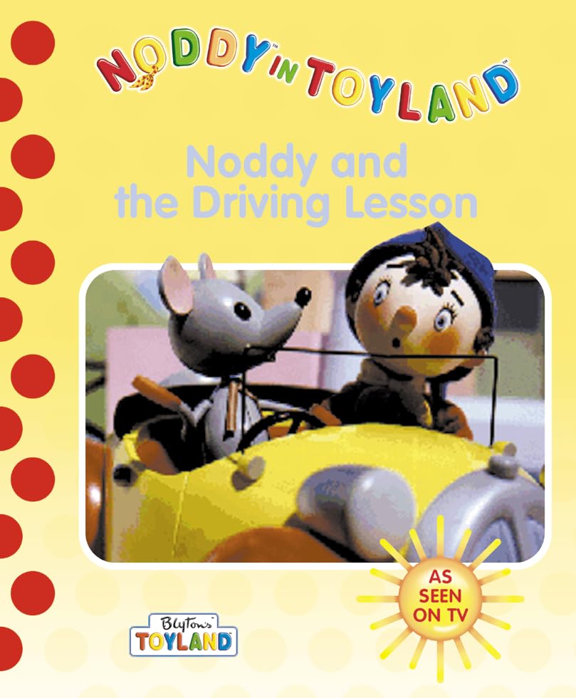 Noddy And The Driving Lesson book cover