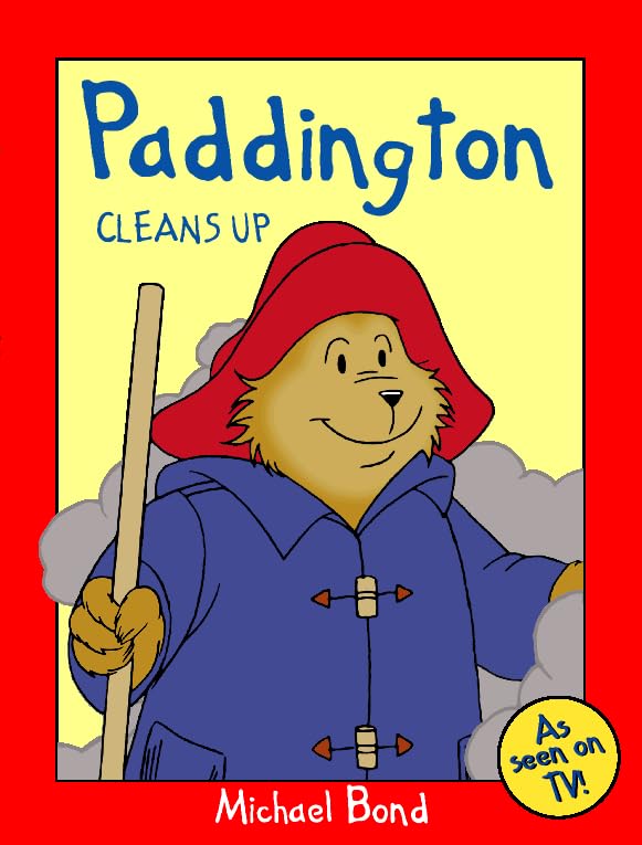 Paddington Cleans Up book cover