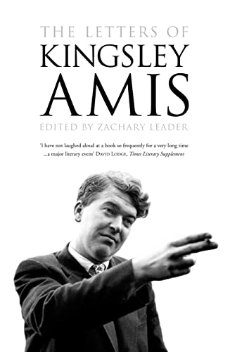The Letters of Kingsley Amis book cover