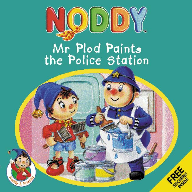 Mr Plod Paints The Police Station book cover