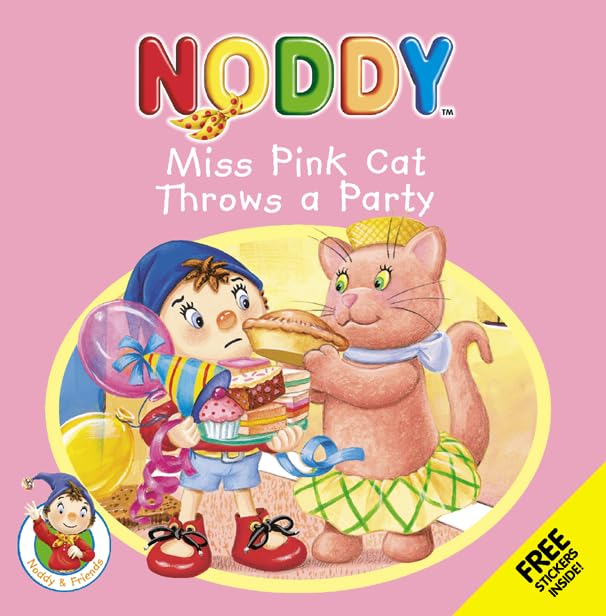 Miss Pink Cat Throws A Party book cover