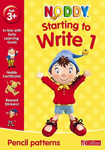 Learn with Noddy - Starting to Write 1 Pencil Patterns book cover