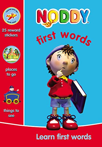 Noddy First Words book cover