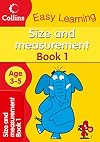 COLLINS EASY LEARNING - SIZE AND MEASUREMENT: AGE 3-5