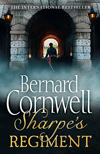 Sharpe's Regiment by Bernard Cornwell: book cover of Sharpe novel #18 in chronological order