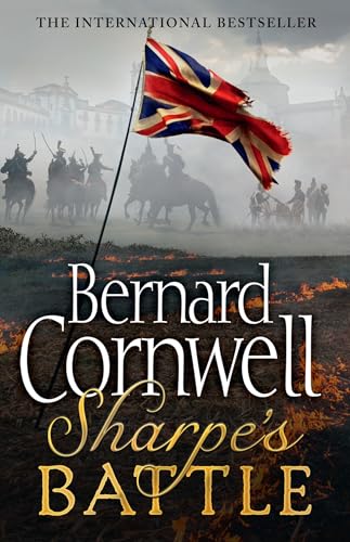 Sharpe's Battle by Bernard Cornwell: book cover of Sharpe novel #12 in chronological order