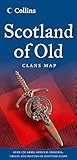 Collins Scotland Of Old Map Clans Map