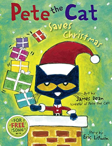 Cover of Pete the Cat Saves Christmas