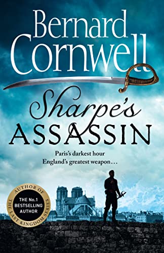 Sharpe's Assassin by Bernard Cornwell: book cover of Sharpe novel #22 in chronological order