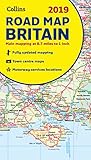 2019 Collins Road Map Britain