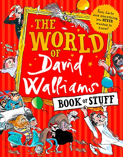 The World of David Walliams Book of Stuff book cover