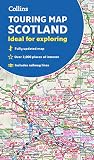 Scotland Touring Map Ideal For Exploring