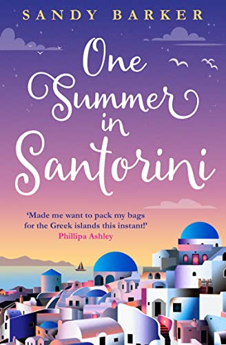 One Summer in Santorini book cover