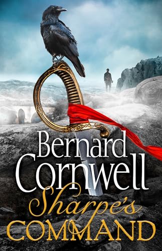 Sharpe's Command by Bernard Cornwell: book cover of Sharpe novel #14 in chronological order