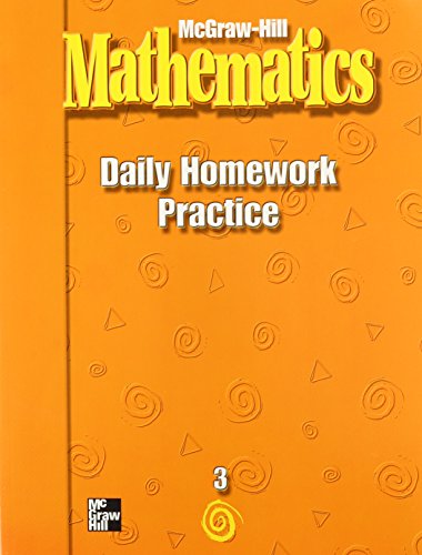 Cover of McGraw Hill Daily Homework Practice Book