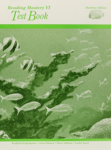 Cover of Reading Mastery - Level 6 Mastery Test Package - For 15 Students (Reading Mastery: Rainbow Edition)