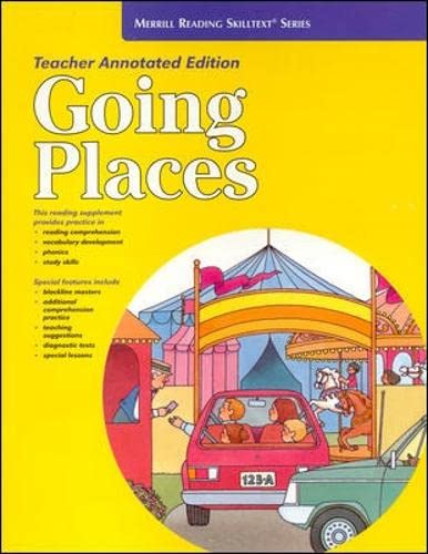 Cover of Going Places Teacher's Edition (Merrill Reading Skilltext Series)