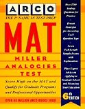 Mat Miller Analogies Test Arco Master The Miller Analogies Test