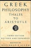 Greek Philosophy: Thales to Aristotle