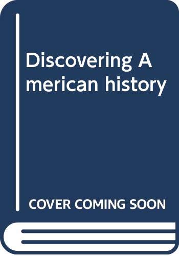 Cover of Discovering American history